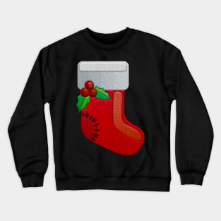 Cute Christmas Sock Crewneck Sweatshirt